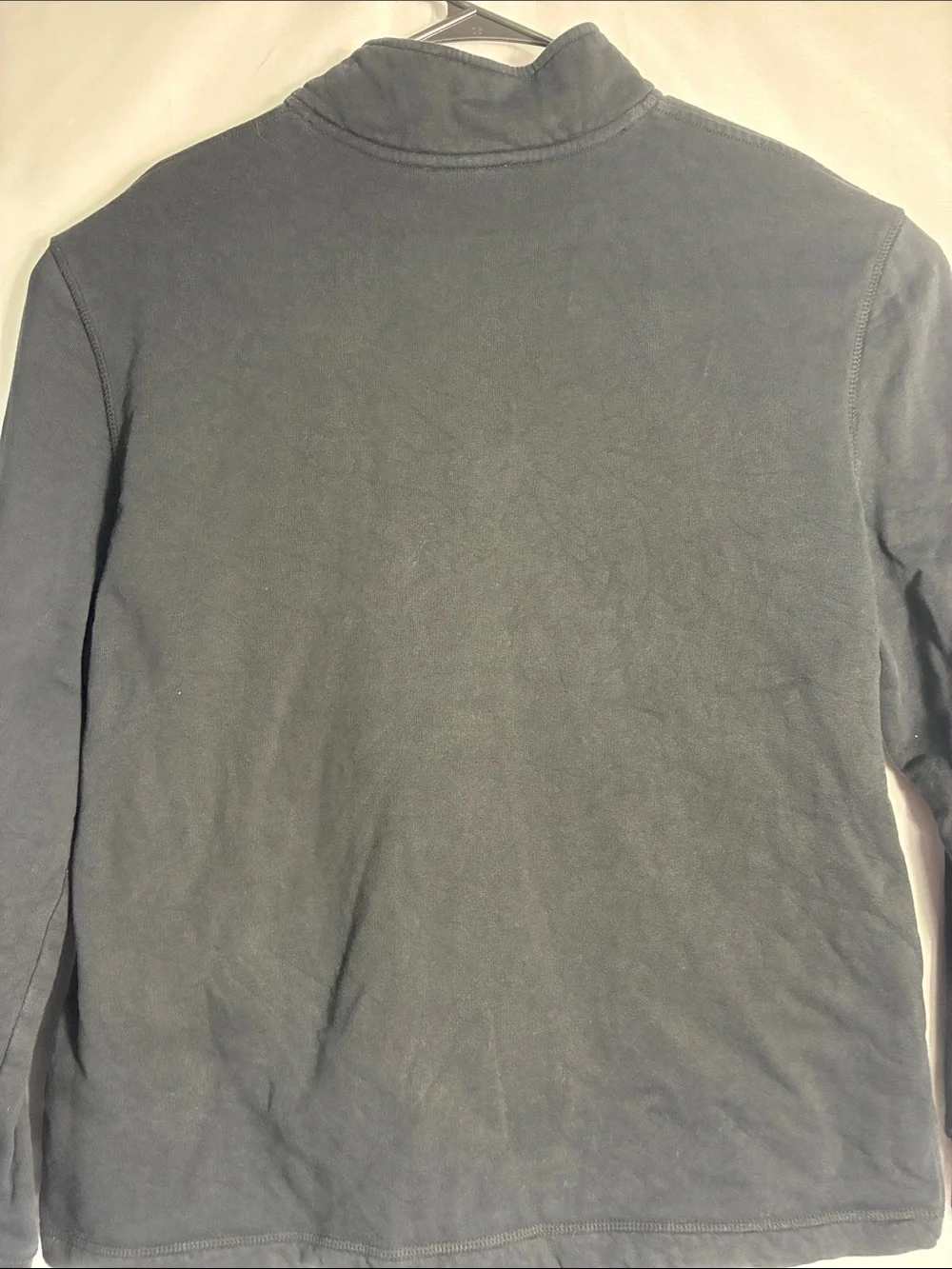 Ted Baker Black Half-Zip Pullover with pockets Size 6 or US size XXL